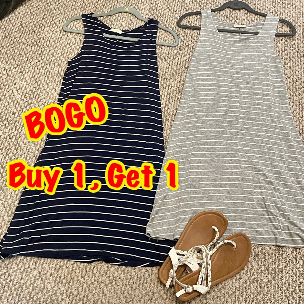 Summer casual dresses, two dresses for the price of one!